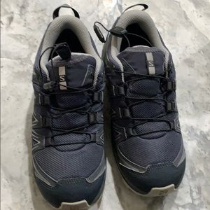 Salomon waterproof kids shoes.